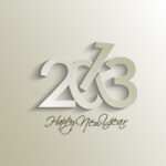 Happy New year 2013 background. Vector illustration